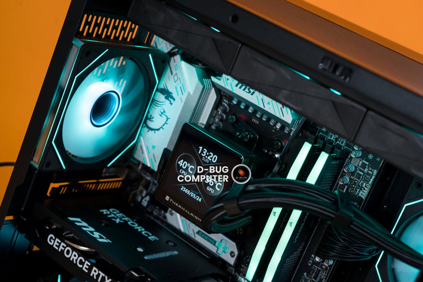 Mozilla LV260(คอมประกอบ) CPU AMD RYZEN 5 7500F / RTX 5060 TI 8G SHADOW 2X OC PLUS - 8GB GDDR7 | DBUG690814 D-BUG COMPUTER
